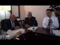 رئاسة مؤتمر الحوار تلتقي أهالي الشهيدين خالد الخطيب وحسن أمان
