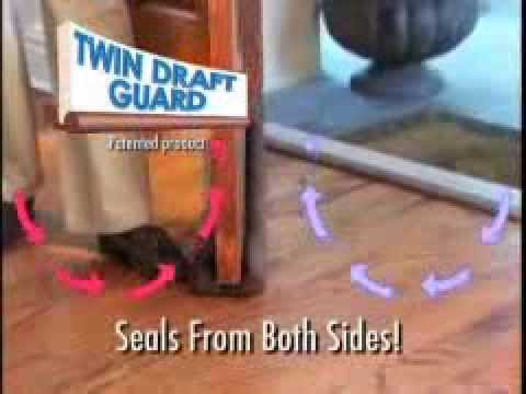 how to make a door draft stopper