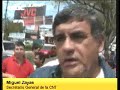 Transportistas se manifiestan
