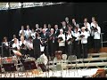 interpret� par la chorale de l'orpheon mixte et sous la direction de jos� morales � l'ocasion de l'anniversaire de la commune de st pierre l�s elbeuf 76 normandie  - france
