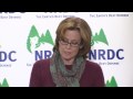 Sigourney Weaver talks about ocean acidification and our need to protect oceans and the climate at an event on Capitol Hill.