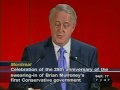 Mulroney celebrates 1984 Conservative majority