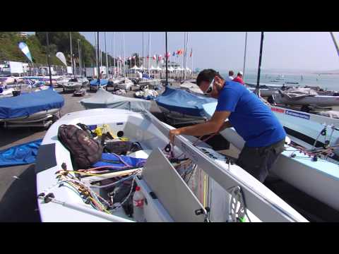 Santander 2014. Favoritos de las clases Nacra 17, Finn, 49er y 49er FX 