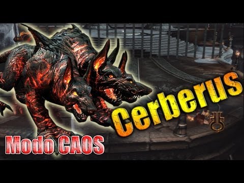 Cerberus en modo CAOS (Chaos) // Como derrotar a cerberus GOW3 (muerte de cerberus)