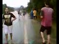 Sungai Lembing road flood