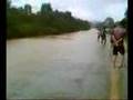 Sungai Lembing road flood