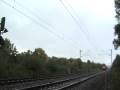 videos de BR143 im Regen mit Dostos von Linz am Rhein nach Bad Honnef bei Rheinbreitbach