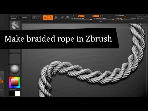 how to make a braided rope belt