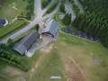 Baraque Fraiture en Lierneux vanuit de lucht