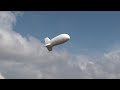 The TIF-4500 Aerostat Blimp and Trailer
