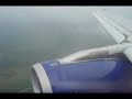 Landing at Newquay Airport, British Airways Airbus A319 Landing at Newquay Airport, British Airways Airbus A319