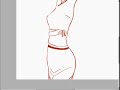 Sideview 3/4 ish lady