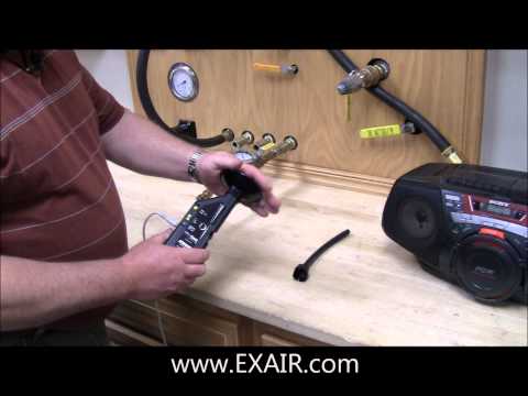 how to use ultrasonic leak detector