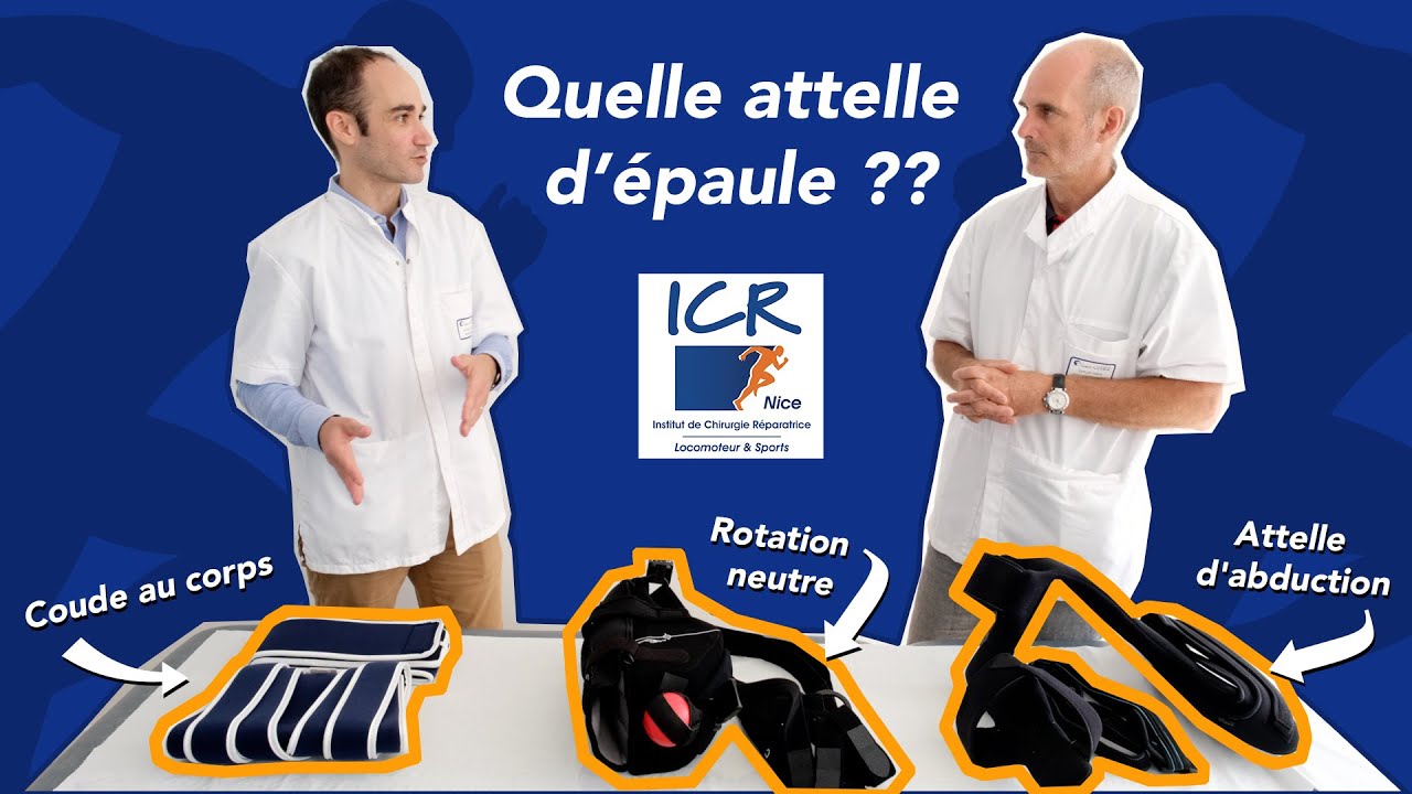 Quelle type attelle choisir après une opération de l'épaule ?