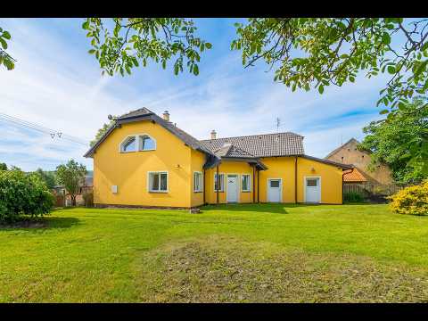 Video Prostorný rodinný dům 6+1 po rekonstrukci, 238 m², pozemek 1 042 m², stodola s garáží