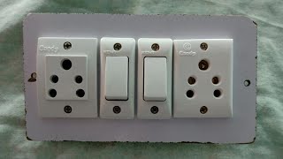 2 Switch 2 Socket Connection2 Socket 2 Switch Conn