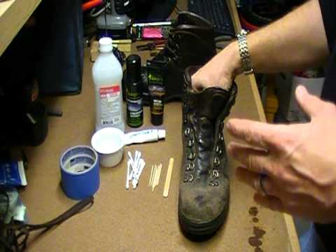 how to repair leather shoes