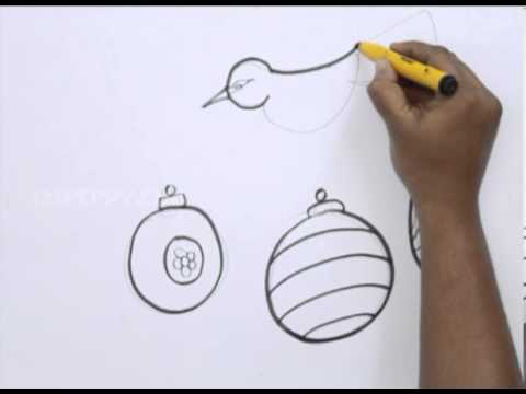 how to draw ornaments