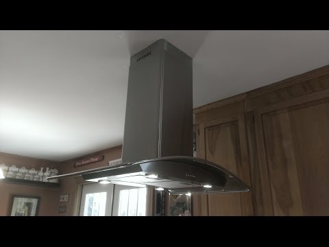 how to install hood vent for the kitchen