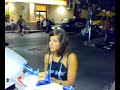 Marina parla sotto l'effetto dell'elio