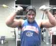 Me doing cable bicep curls 2