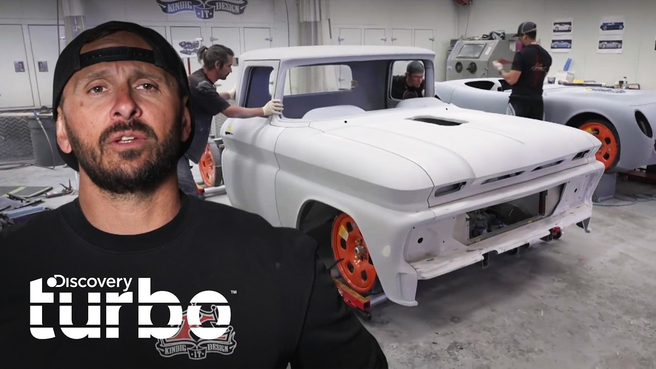 Kevin sua frio ao enfrentar um passo crítico na restauração da Chevy C-10 | Carros Irados