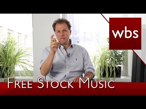 Nutzerfrage: Ist Free Stock Music legal? | Kanzlei WBS