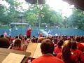 WYSO, IP, WYWS, and ISB herearsing he interlochen theme with   Mr. Kimpton, Summer 07