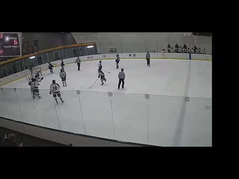 Liam gets the loose puck and tucks home a goal against PCHA