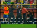 2 gol robinho brasil copa américa 2007