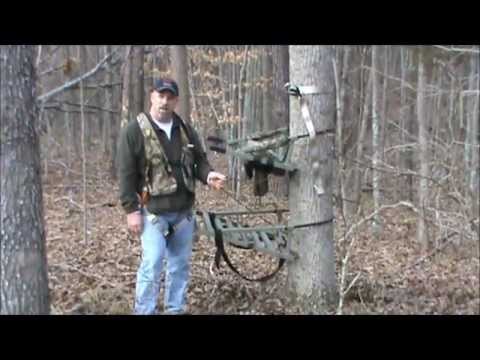 how to use a climbing tree stand