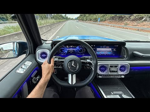 2026 Mercedes EQG POV DRIVE! BEST EQ! Electric G-Class! Exterior Interior Walkaround 4k