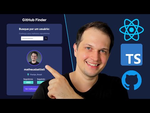 PROJETO DE REACT COM TYPESCRIPT E API DO GITHUB