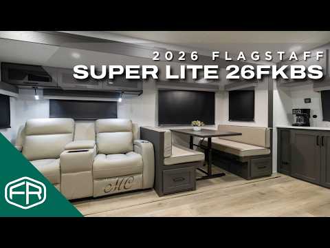 Thumbnail for 2026 Flagstaff Super Lite Travel Trailers 26FKBS Video