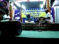 The finale of the kalpanaswara improvisation first in raga Abheri and then in Mohanam and then alternating between them. Haridwaramangalam A.K. Palanivel on thavil and S. Karthick on ghatam grooves hard with Prasanna.