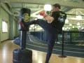 Savate Boxing in the Health and Recreation Complex of Butler University, IN