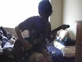 Darkar Playing Chronicles of a Demon Theme Song Guitar Solo!