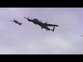 BBMF flies over Nene Valley Railway