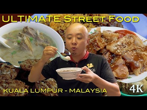 ULTIMATE MALAYSIAN STREET FOOD in Kuala Lumpur, backlane (Wai Sek Kai-为食街) Hidden Gem - Part 1