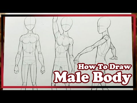 video-linktoworks-How to Draw Male Body Anime [Tutorial] - YouTube