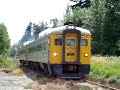 VIA  Rail  RDC at Courteny,  British  Columbia