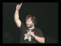 Oh no, Jack Black trips &amp; falls! TENACIOUS D "The Government Totally Sucks" 11/2/08 Milwaukee 2008
