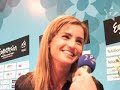 Sabrina interviewed by 12points.tv