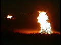 Osterfeuer 1991 Blankenese Viereck Kn�ll