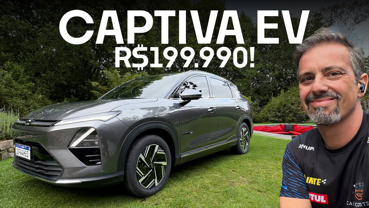 Captiva EV coloca Chevrolet NA BRIGA dos SUVs médios elétricos partindo ABAIXO de R$ 200k