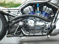 Toxic V-LUX V-Rod exhaust pipes with/ without baffles