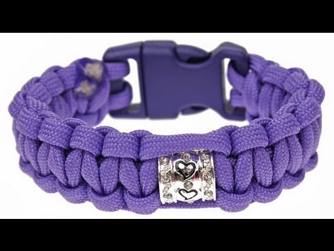 armbånd - Instruksjonsvideo for hvordan du enkelt kan lage deg et paracord (fallskjermline) armbånd. Denne typen armbånd er også kjent som overlevelsesarmbånd (surviva...