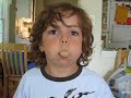 Jaden Blowing Bubble Gum Bubbles