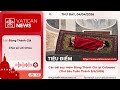 Radio thứ Bảy 04/04/2026 - Vatican News Tiếng Việt