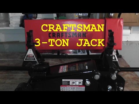 how to bleed craftsman aluminum jack